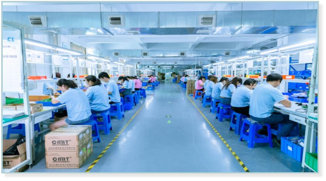 Shenzhen Connection Electronic Co., Ltd linha de produção do fabricante